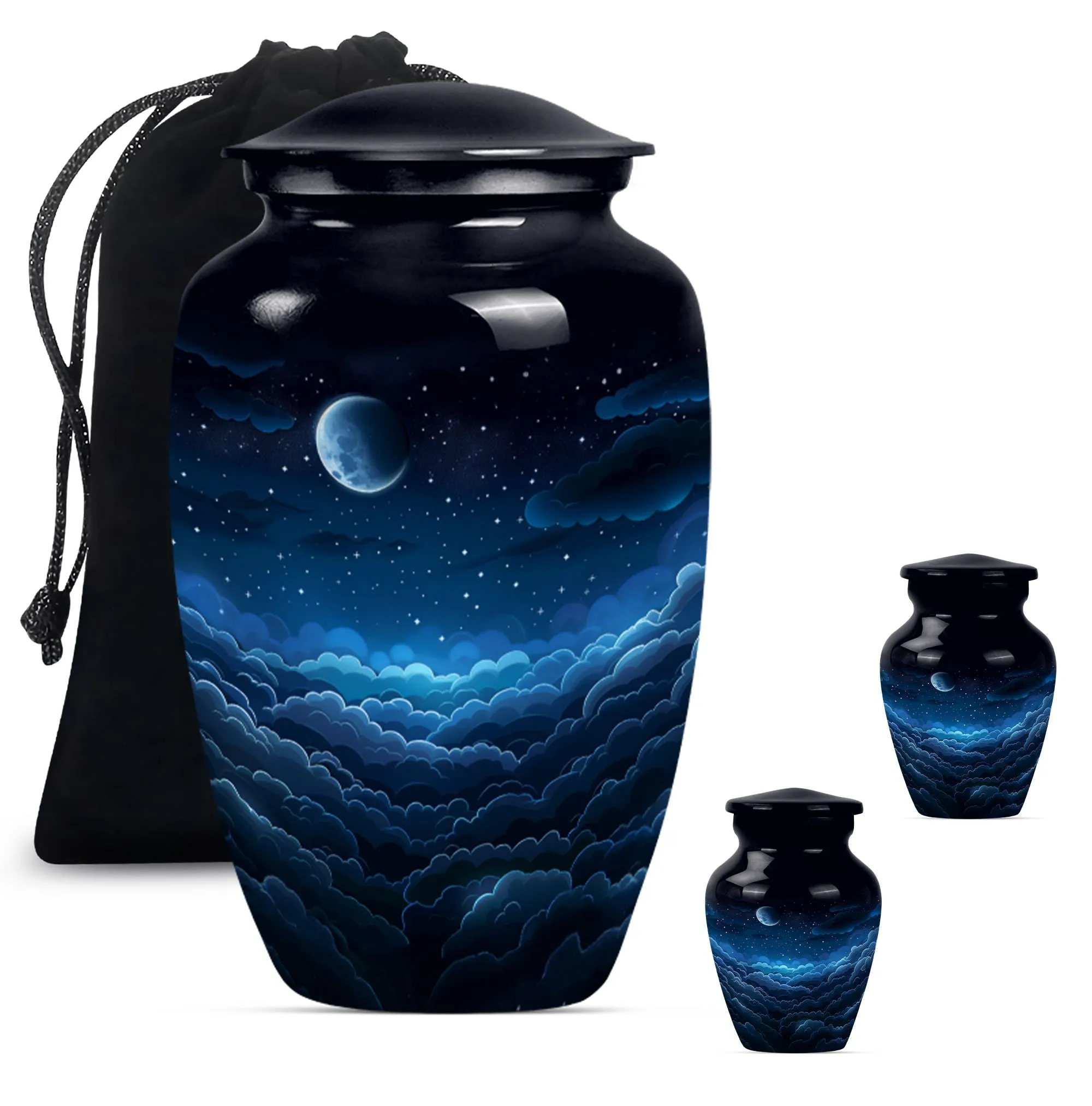 Soothing Clouds Comfort - Premiere Memorial Burial Ash Urn