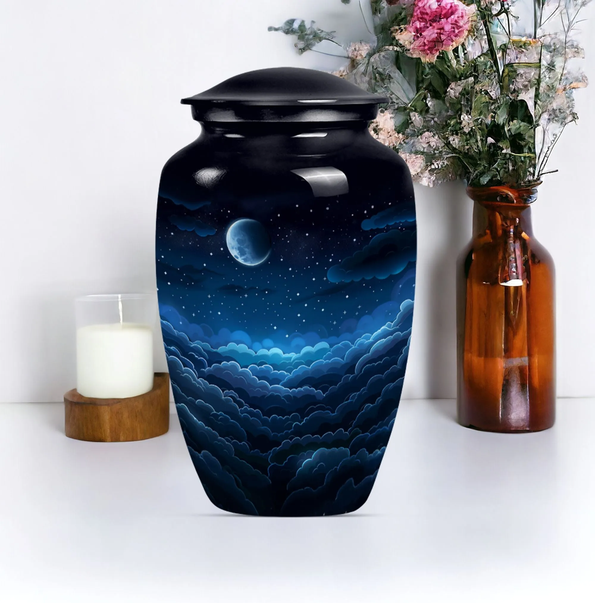 Soothing Clouds Comfort - Premiere Memorial Burial Ash Urn