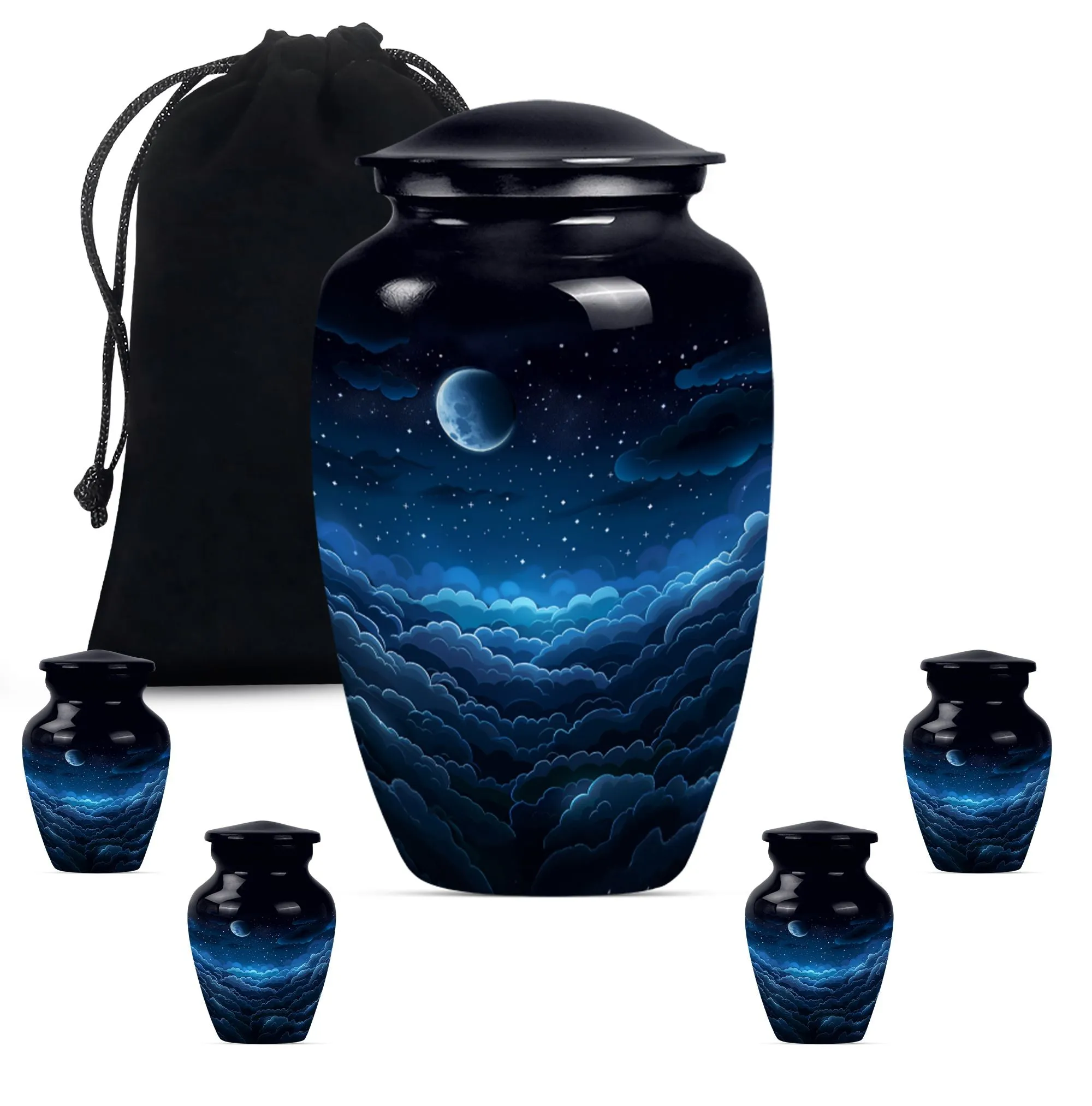 Soothing Clouds Comfort - Premiere Memorial Burial Ash Urn