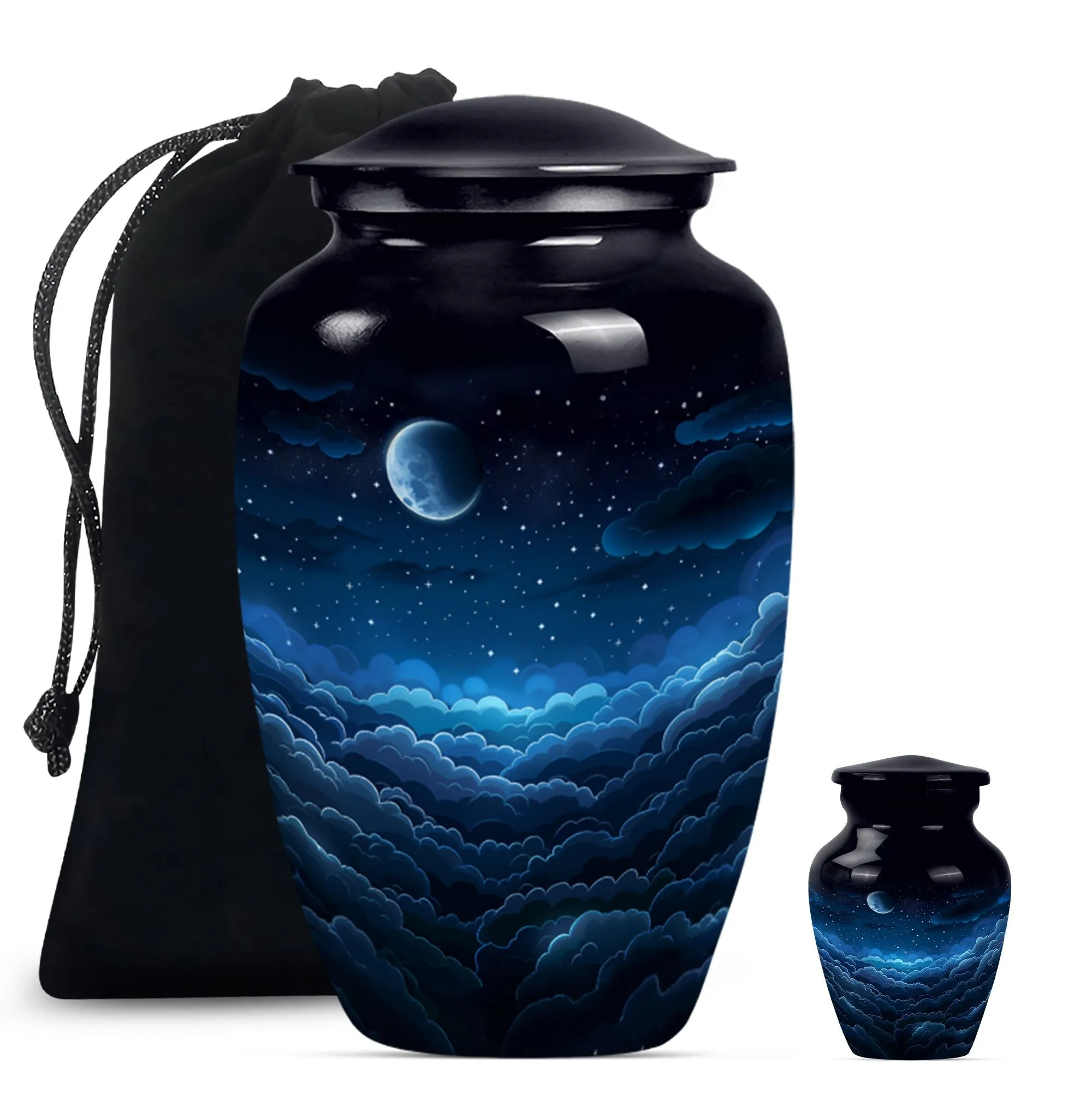 Soothing Clouds Comfort - Premiere Memorial Burial Ash Urn