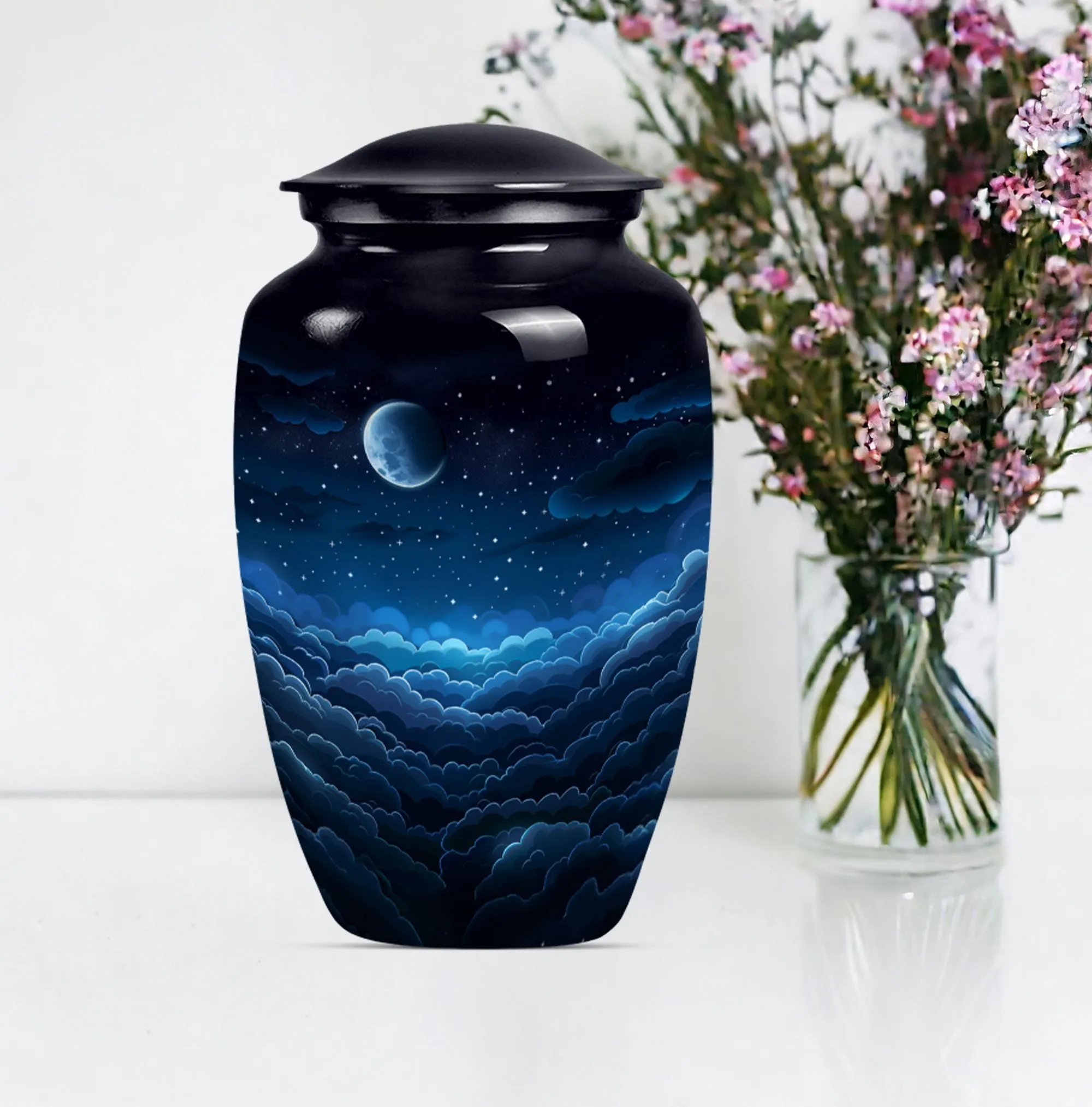 Soothing Clouds Comfort - Premiere Memorial Burial Ash Urn