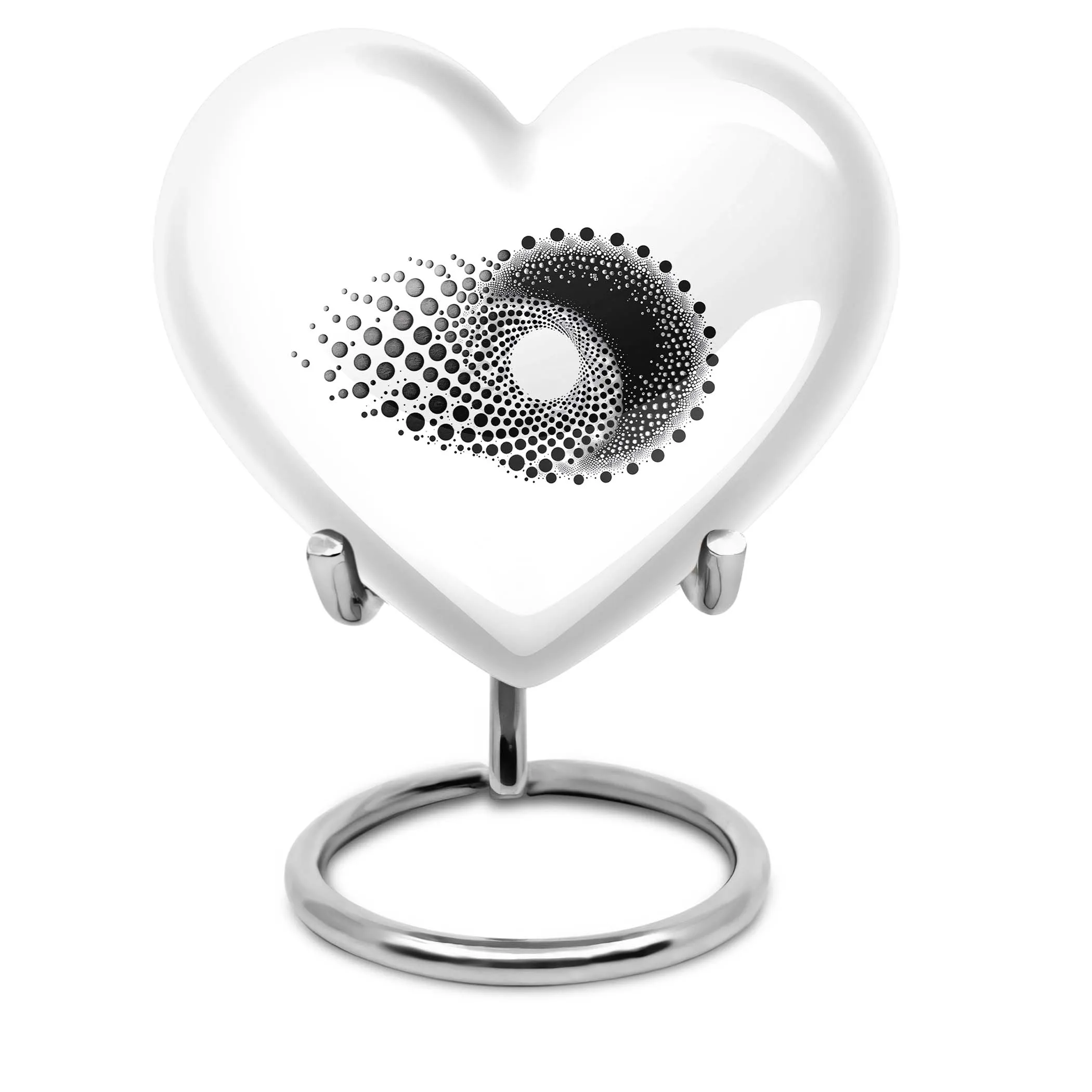 Spiral Urn Love Eternally Abstract Memorial Large Urn