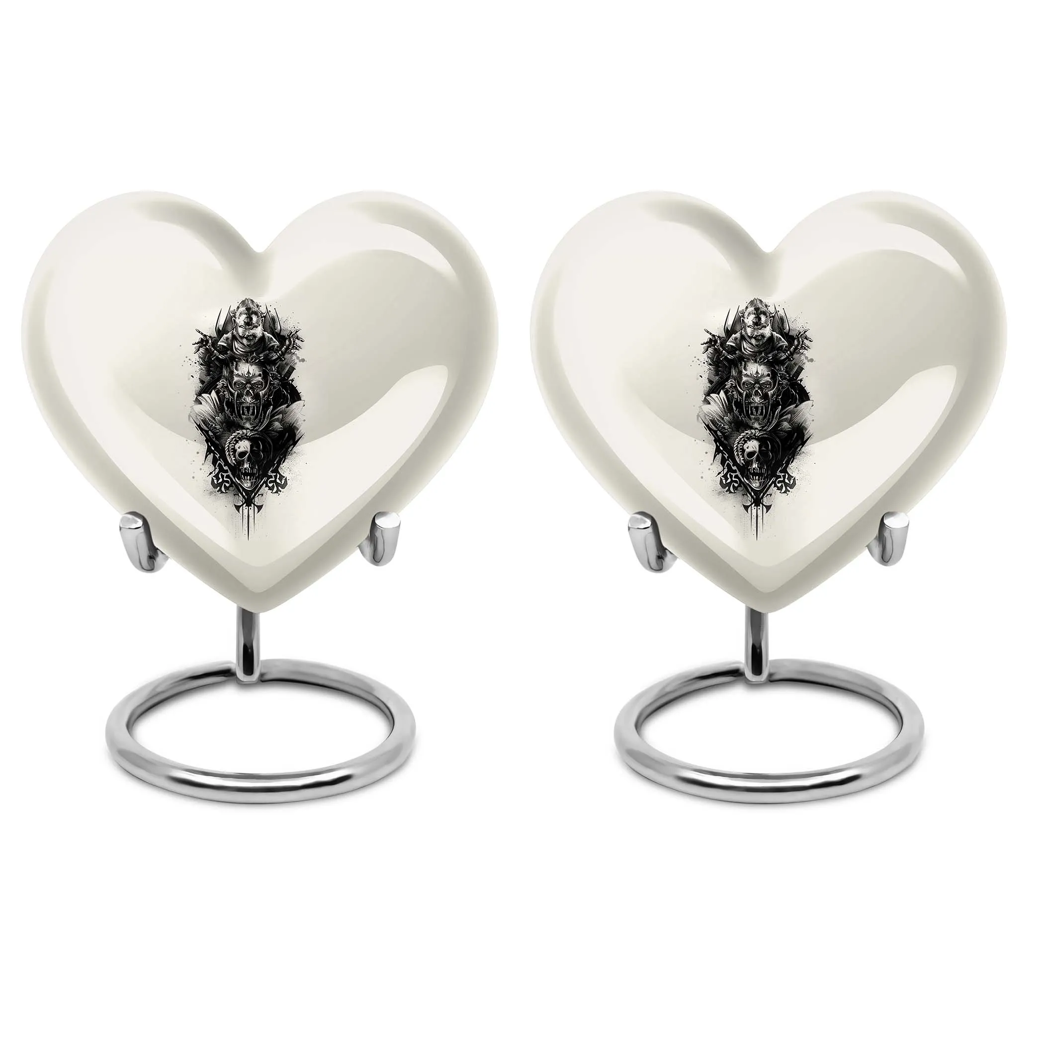 Spiritual Harmony Medium Catholic Urn for Cremation Keepsakes