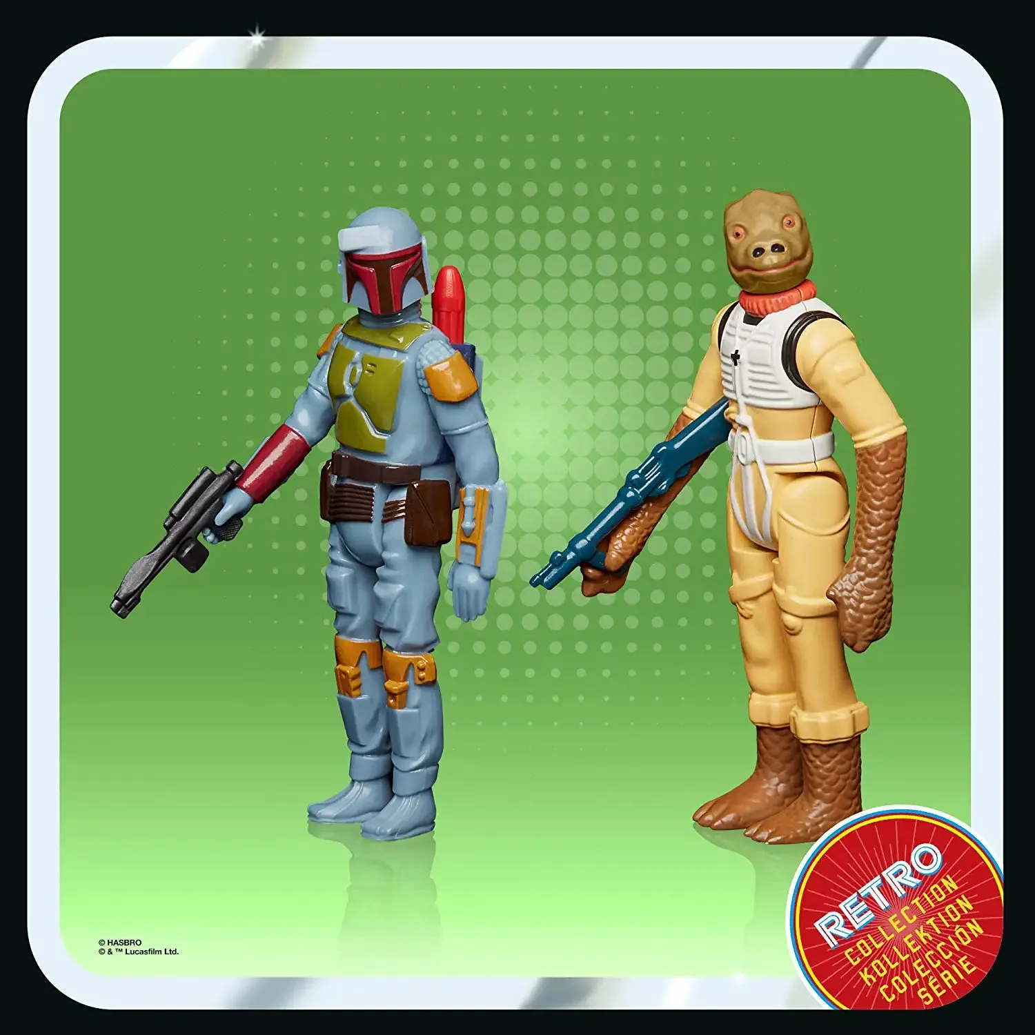 Star Wars Retro Collection Boba Fett & Bossk 3.75" Action Figure