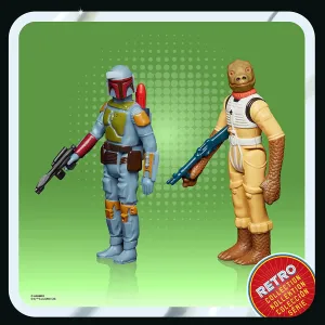 Star Wars Retro Collection Boba Fett & Bossk 3.75" Action Figure