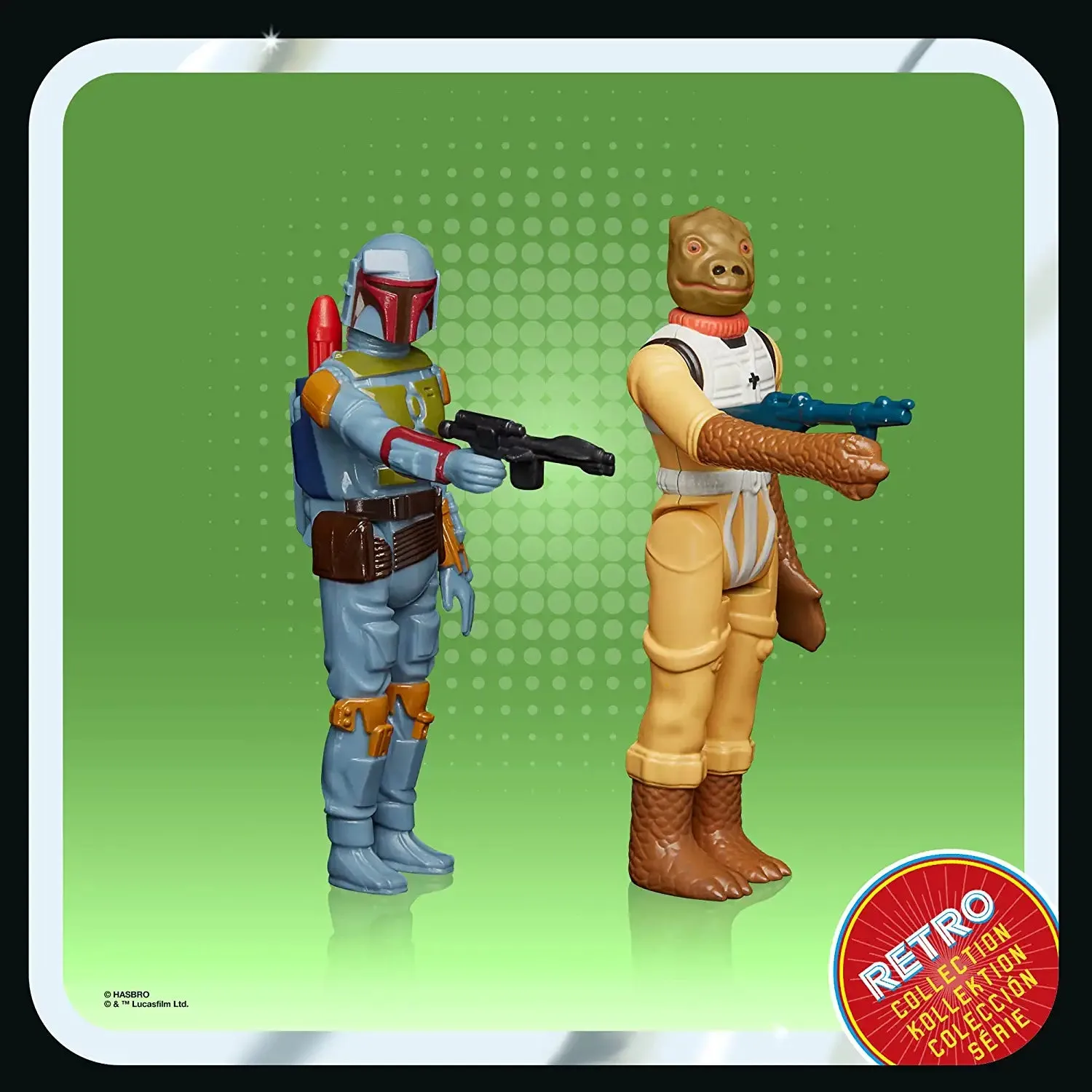 Star Wars Retro Collection Boba Fett & Bossk 3.75" Action Figure