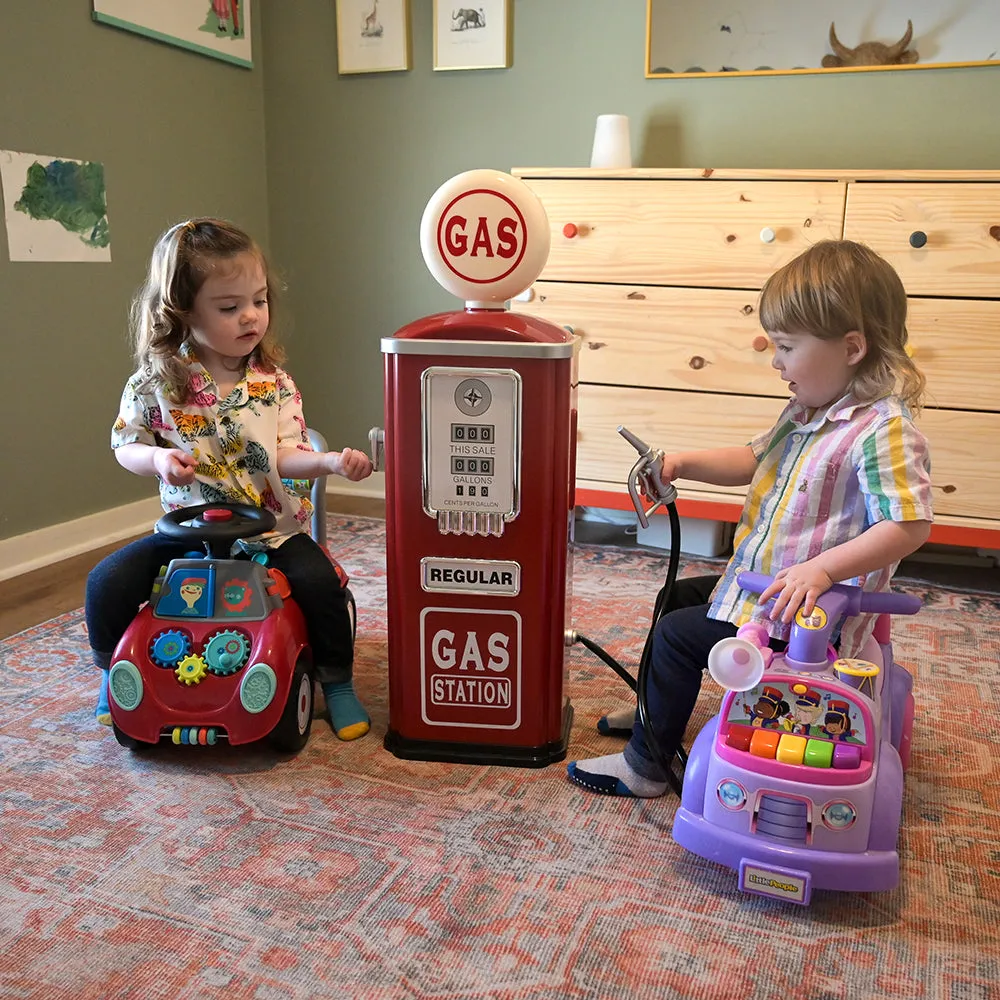 Steel Gas Pump Replica | Pretend Play Toy