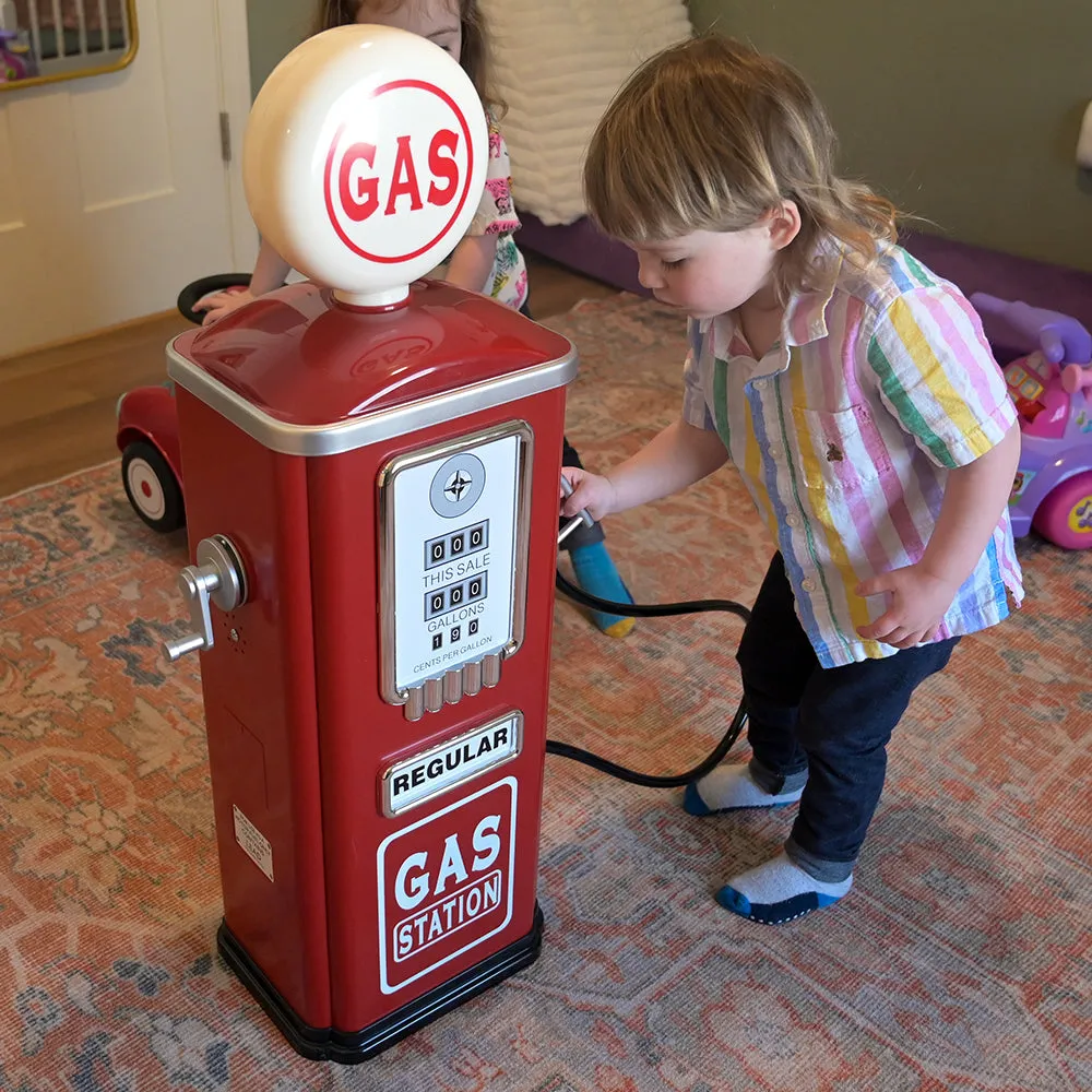 Steel Gas Pump Replica | Pretend Play Toy