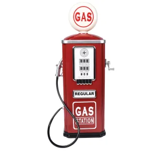 Steel Gas Pump Replica | Pretend Play Toy