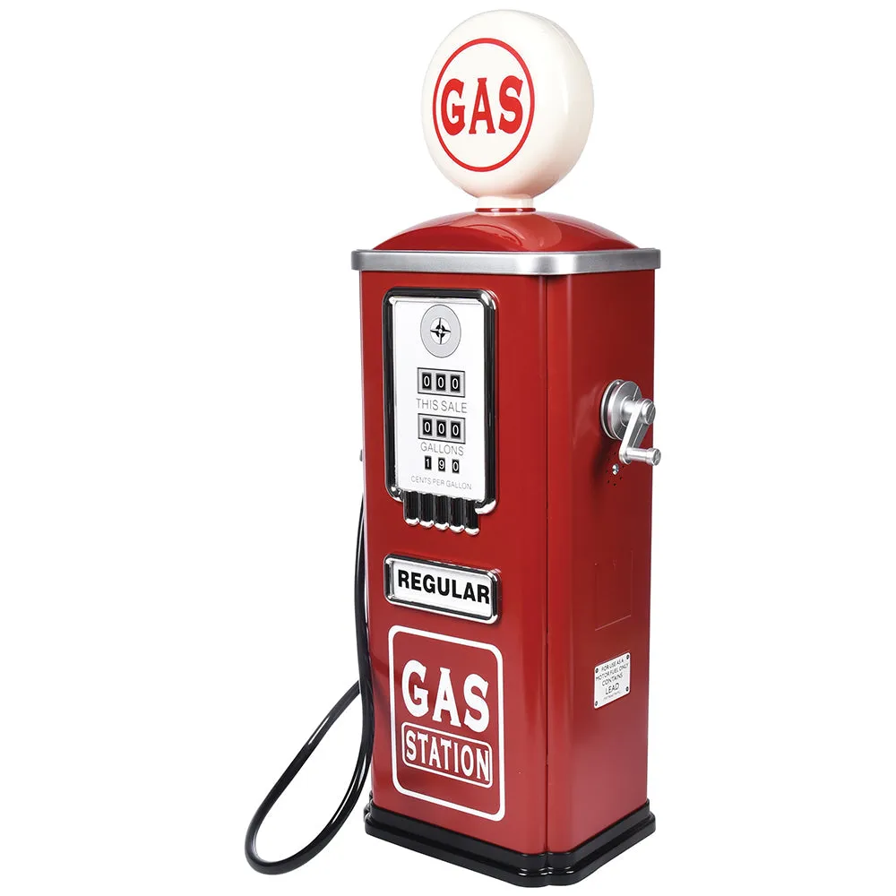 Steel Gas Pump Replica | Pretend Play Toy