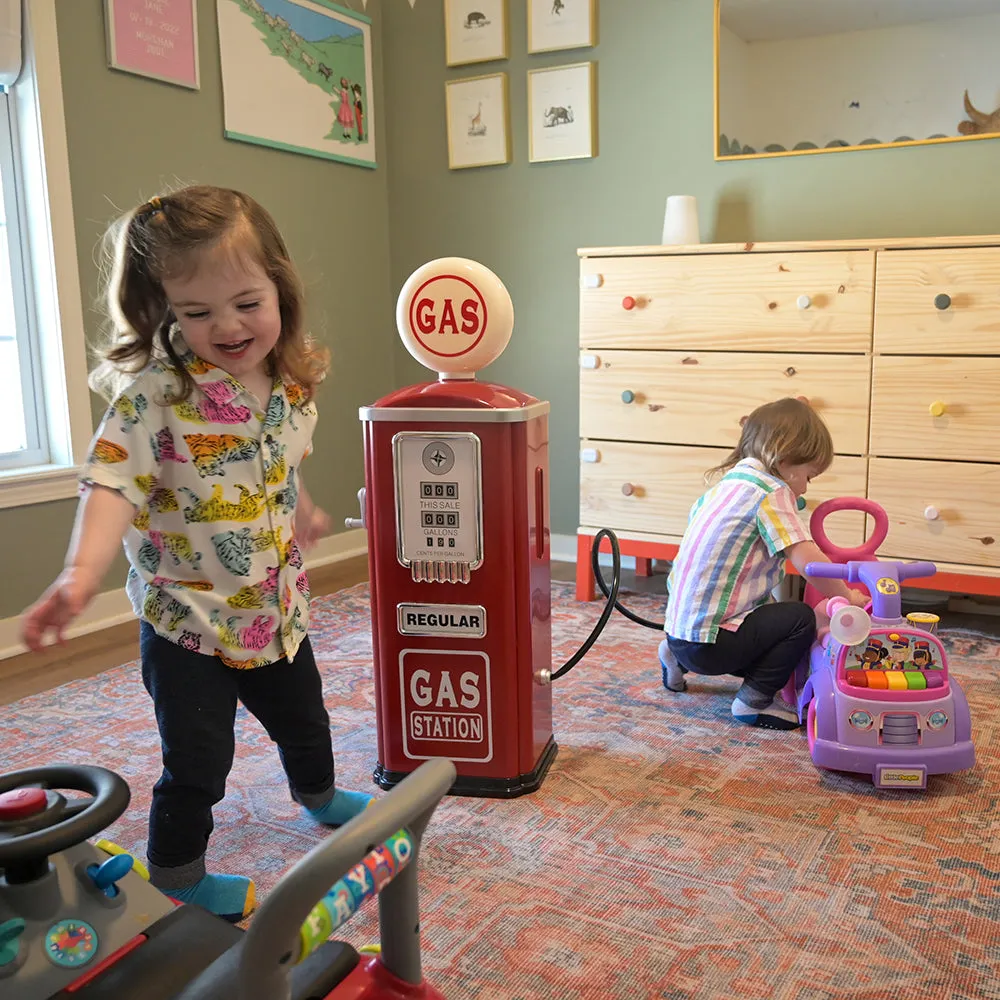 Steel Gas Pump Replica | Pretend Play Toy