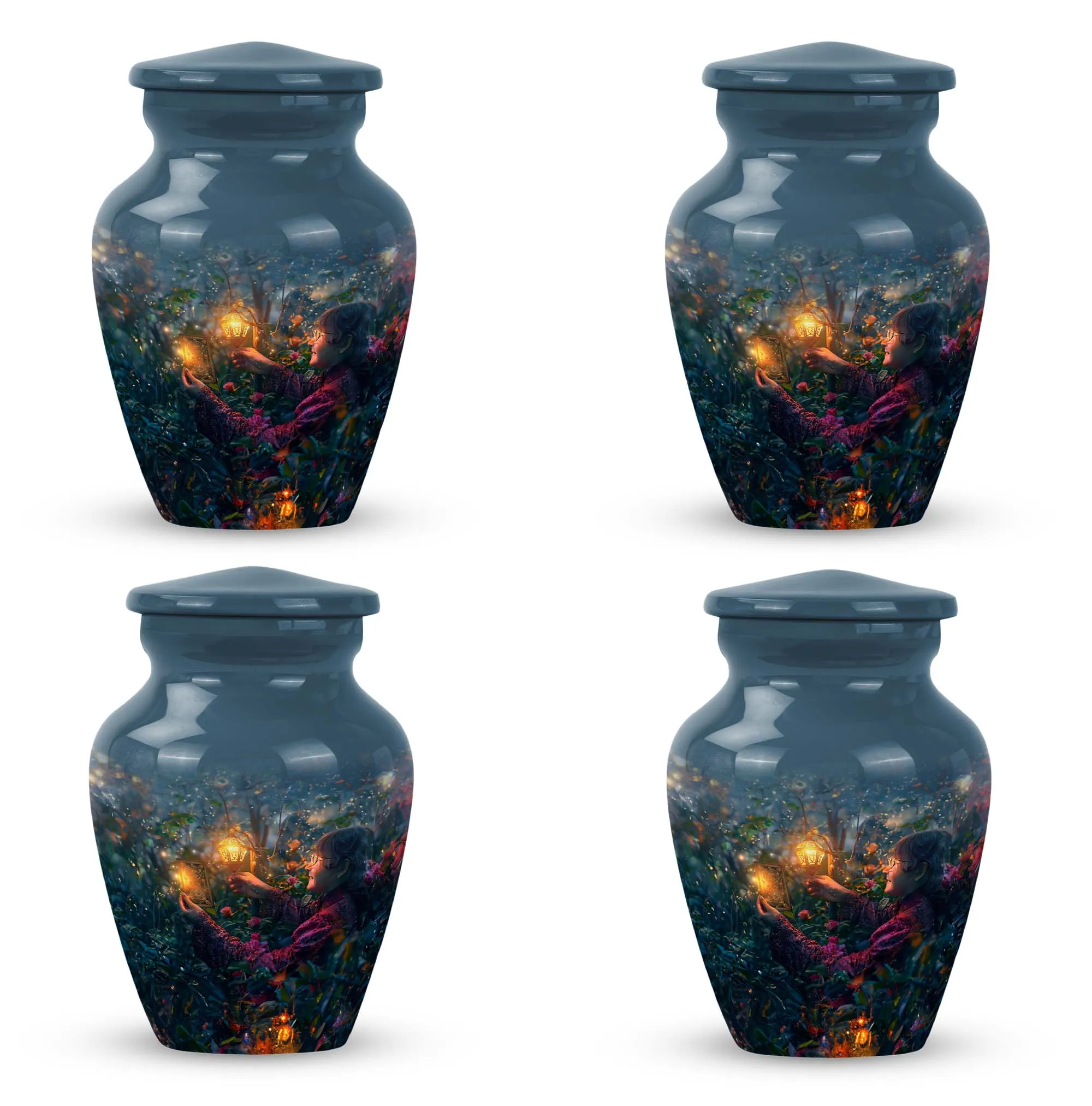 Tarot Tranquility: Classy Memorial Urn for Mom Ashes
