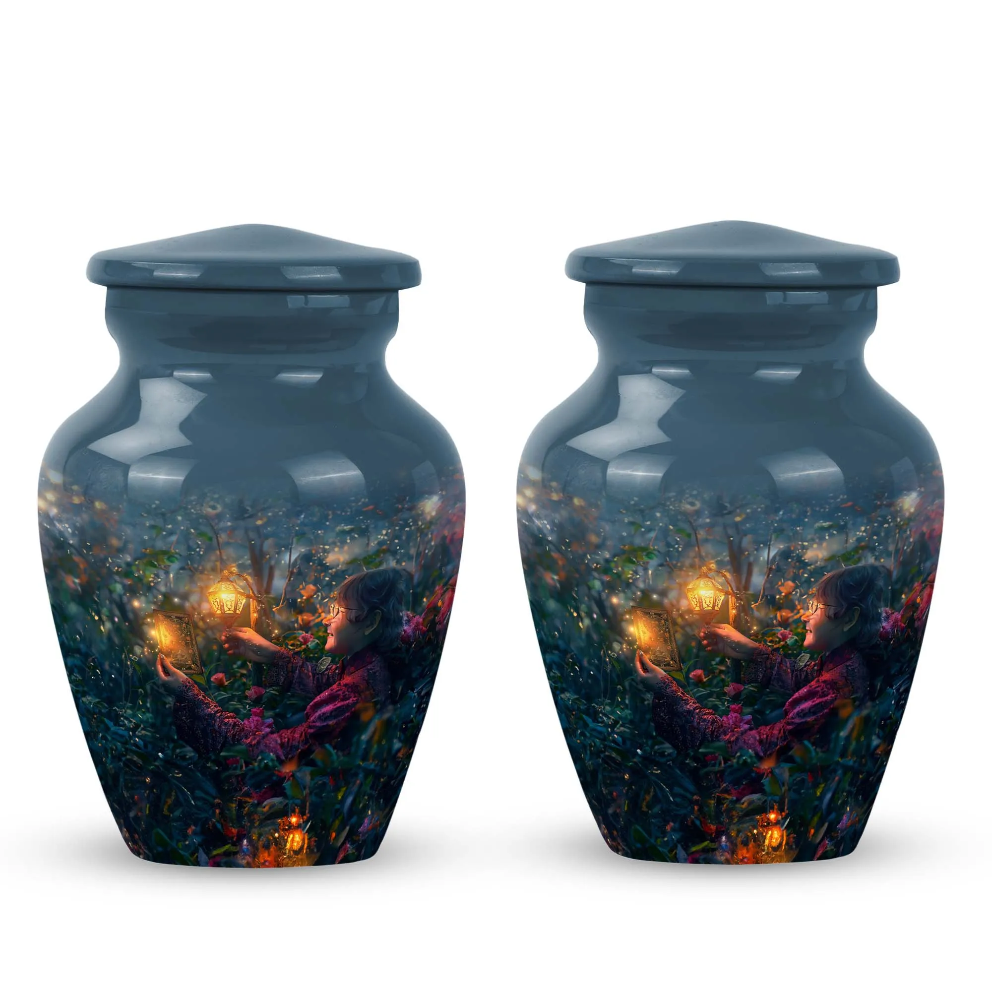 Tarot Tranquility: Classy Memorial Urn for Mom Ashes