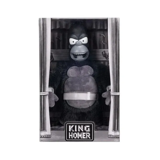 The Simpsons King Homer Plush