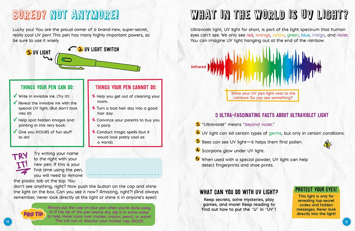 The Ultimate Invisible Ink Activity Book