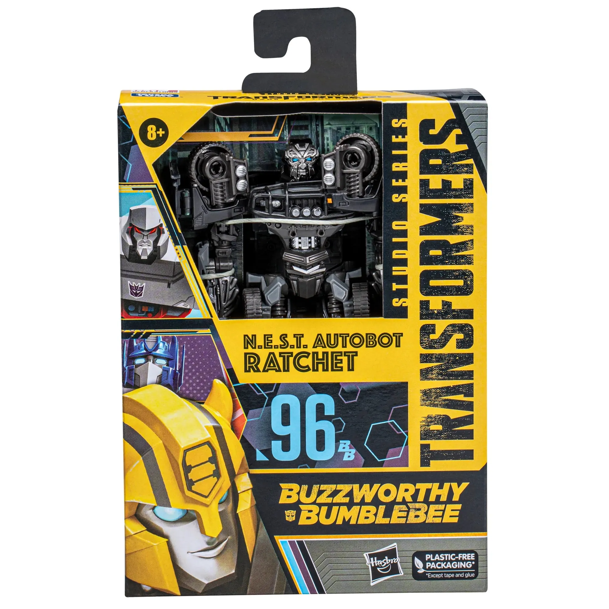 Transformers Studio Series Buzzworthy Bumblebee #96BB N.E.S.T. Autobot Ratchet Action Figure