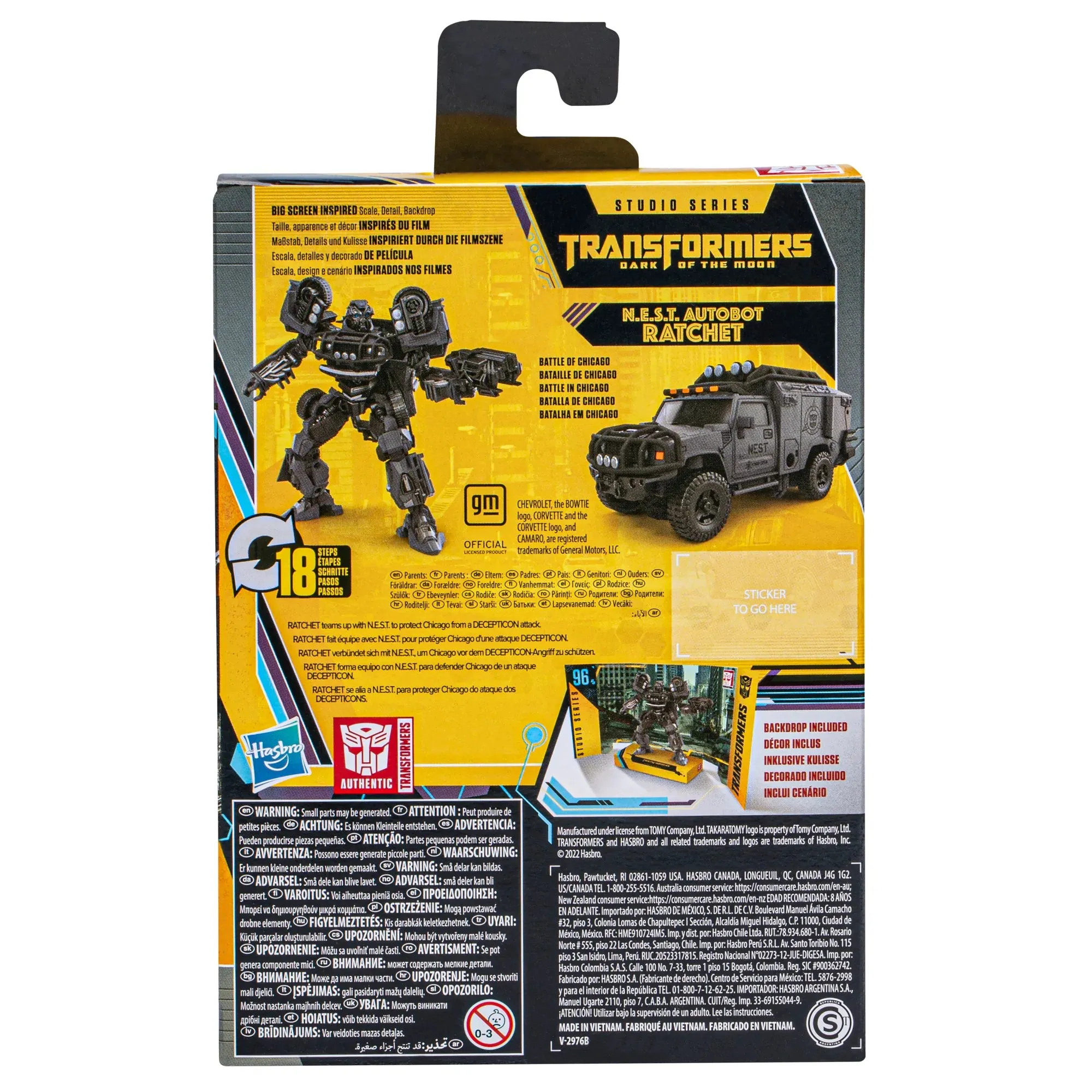 Transformers Studio Series Buzzworthy Bumblebee #96BB N.E.S.T. Autobot Ratchet Action Figure