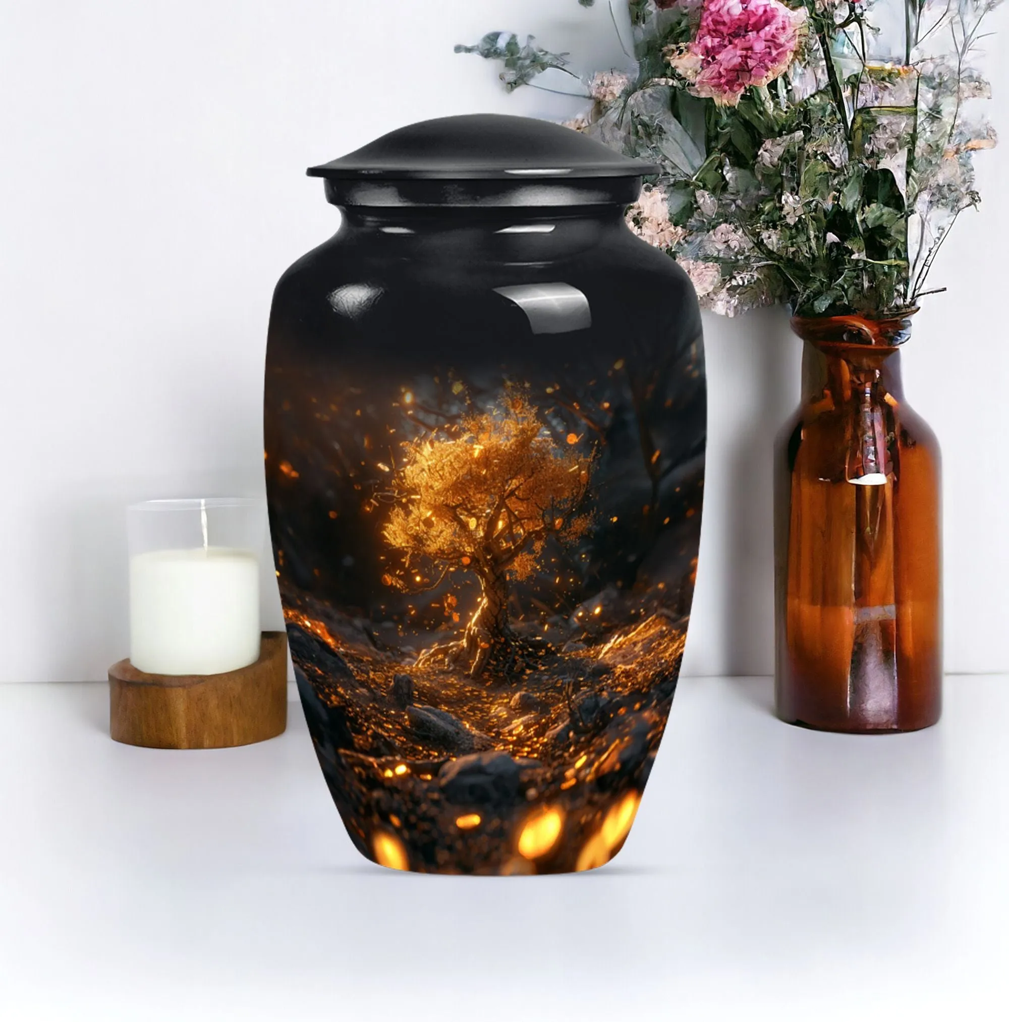Tree Of Life Cremation Urn For Ashes - Urn For Eternal Peace