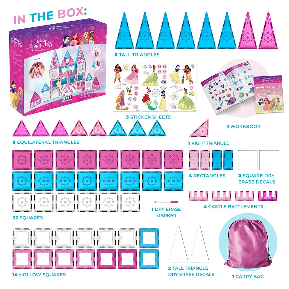 Tytan Toys Disney Princess Castle Magnetic Tiles