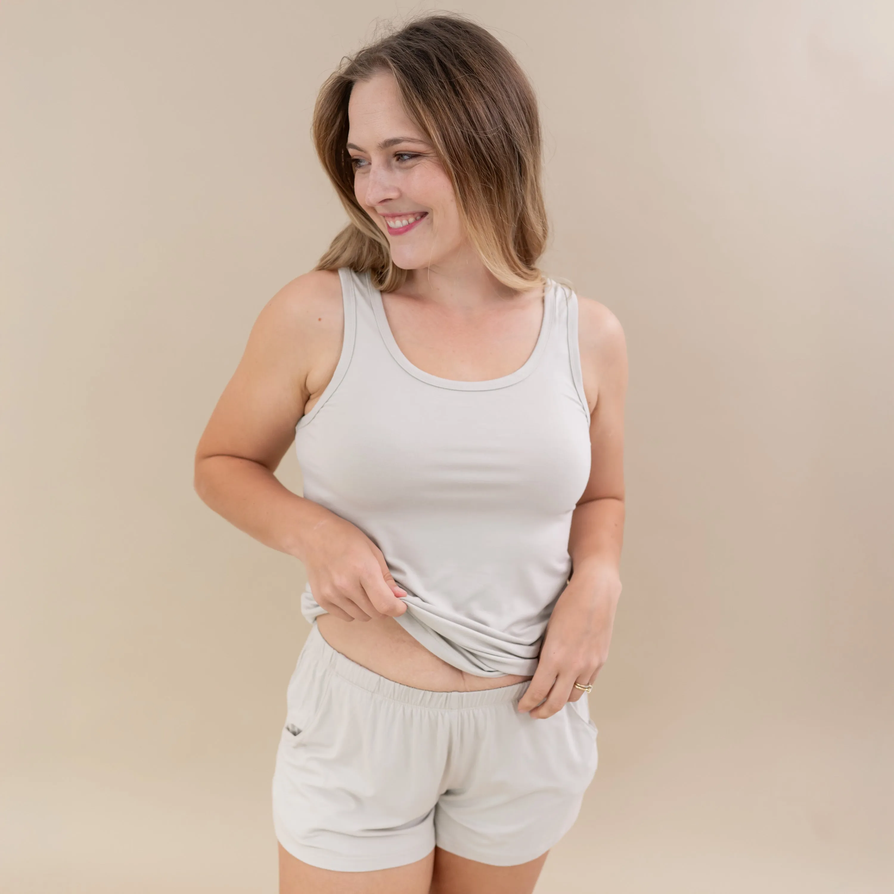 Women’s Tank Set in Oat