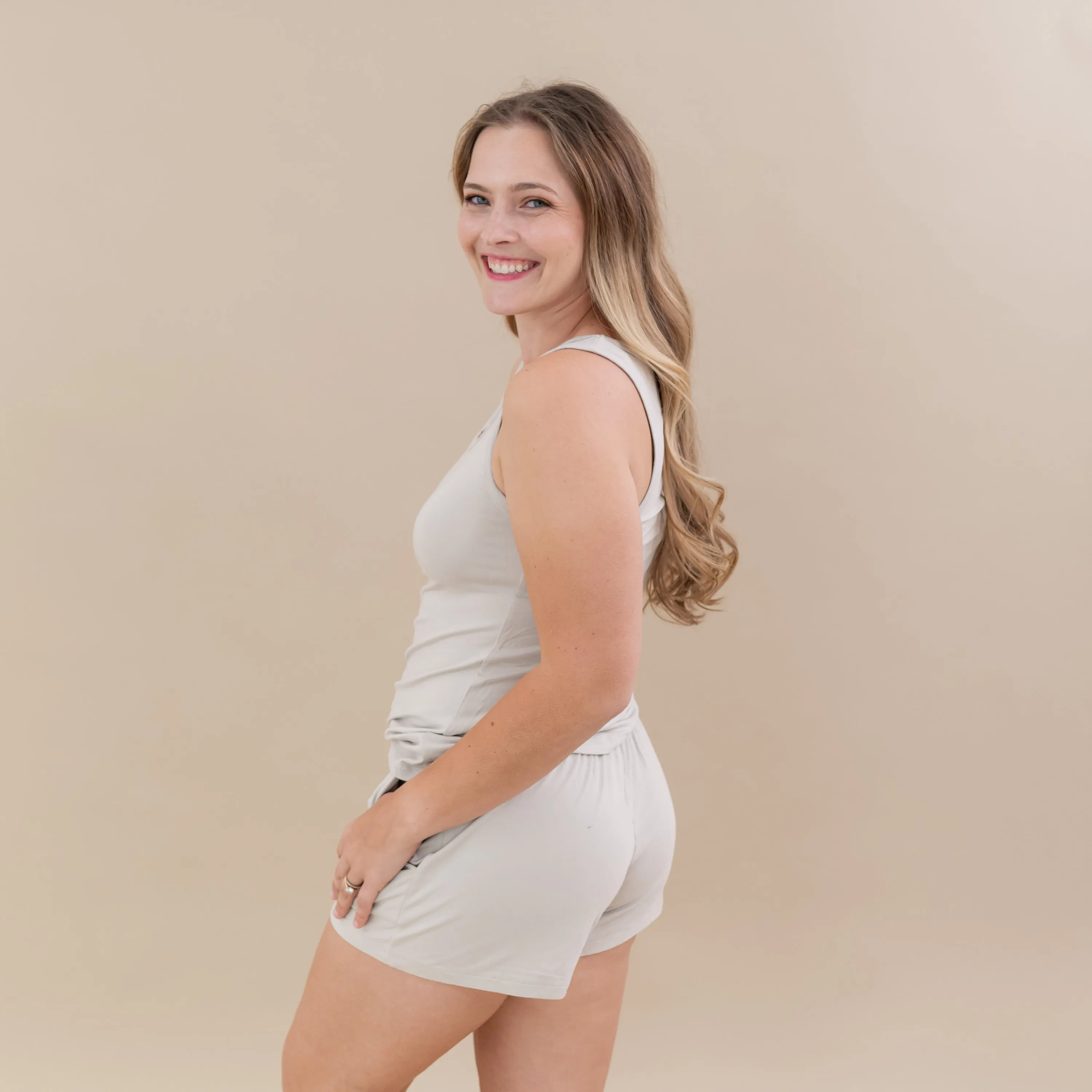 Women’s Tank Set in Oat