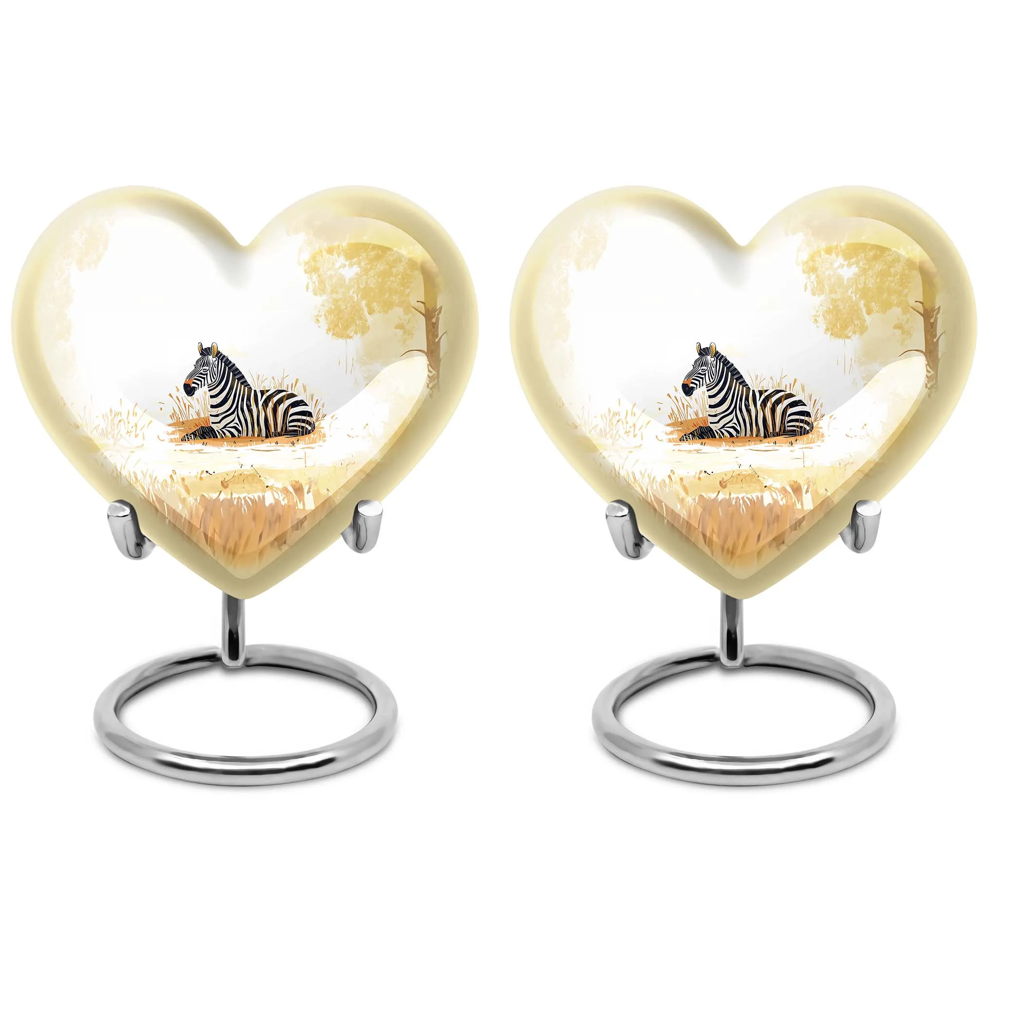 Zebra Cremation Urn: An Adorable Heart-Felt Tribute